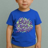 Sun Of A Beach Graffiti Summer Toddler T-Shirt