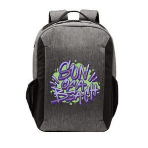 Sun Of A Beach Graffiti Summer Vector Backpack