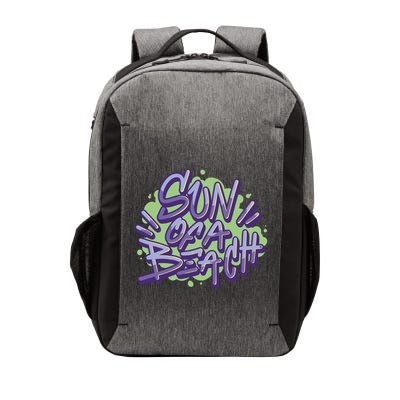 Sun Of A Beach Graffiti Summer Vector Backpack