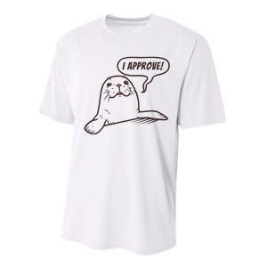 Seal Of Approval From A Seal Fanatic Performance Sprint T-Shirt