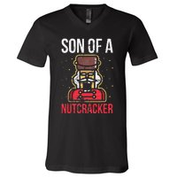 Son Of A Nutcracker Christmas V-Neck T-Shirt