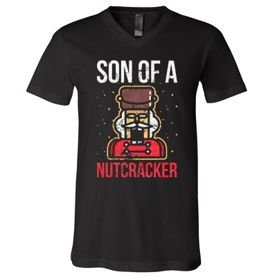 Son Of A Nutcracker Christmas V-Neck T-Shirt