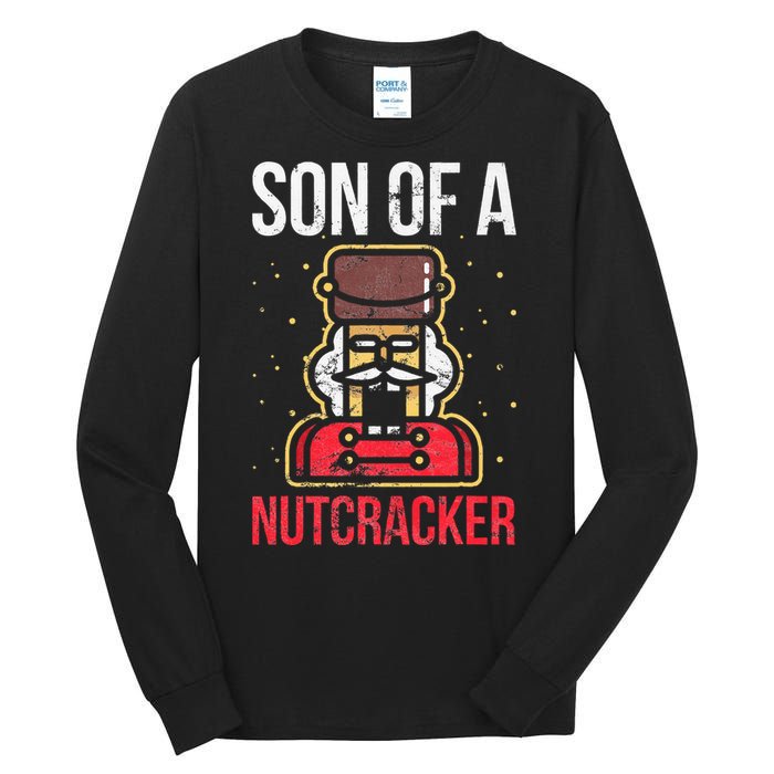 Son Of A Nutcracker Christmas Tall Long Sleeve T-Shirt