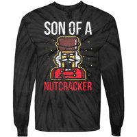 Son Of A Nutcracker Christmas Tie-Dye Long Sleeve Shirt