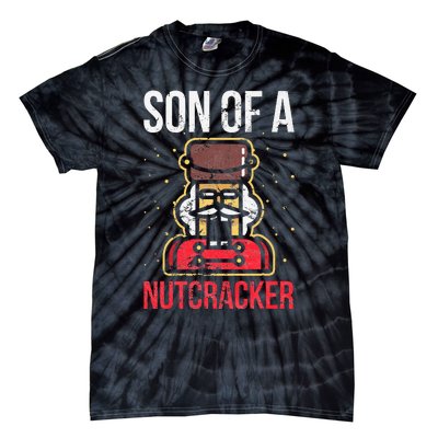 Son Of A Nutcracker Christmas Tie-Dye T-Shirt