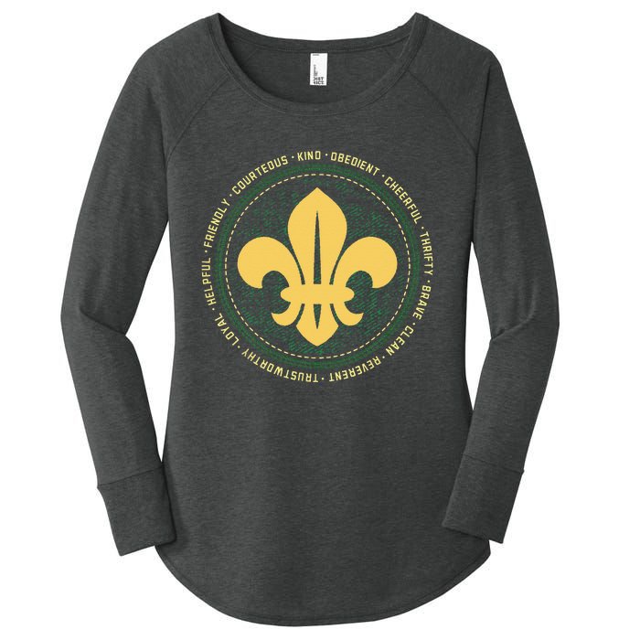 Scout Oath And Law Scout Member And Women's Perfect Tri Tunic Long Sleeve Shirt