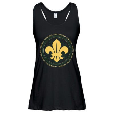 Scout Oath And Law Scout Member And Ladies Essential Flowy Tank