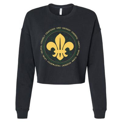 Scout Oath And Law Scout Member And Cropped Pullover Crew