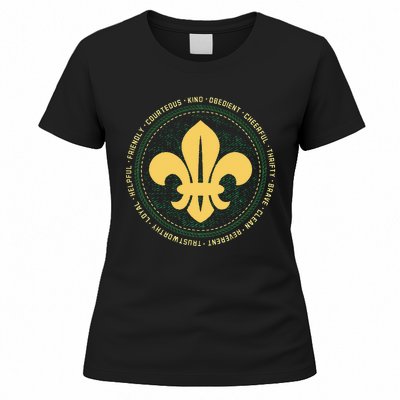 Scout Oath And Law Scout Member And Women's T-Shirt