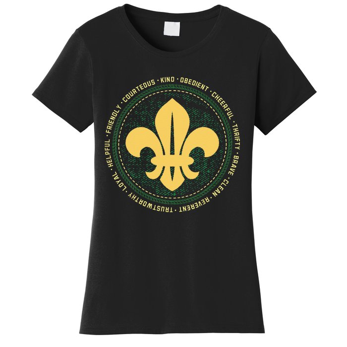 Scout Oath And Law Scout Member And Women's T-Shirt