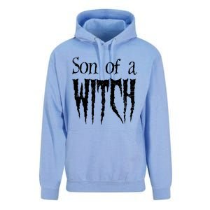 Son Of A Witch Spooky Halloween Wiccan Unisex Surf Hoodie