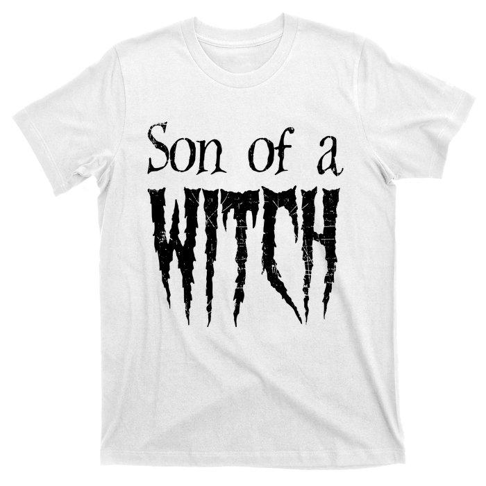 Son Of A Witch Spooky Halloween Wiccan T-Shirt