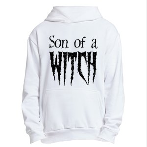 Son Of A Witch Spooky Halloween Wiccan Urban Pullover Hoodie