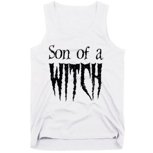 Son Of A Witch Spooky Halloween Wiccan Tank Top