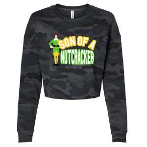 Son Of A Nutcracker Cropped Pullover Crew