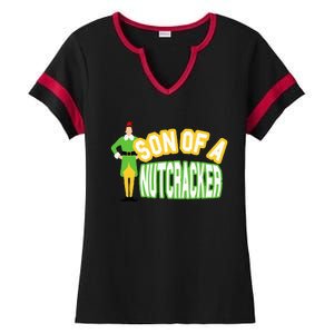 Son Of A Nutcracker Ladies Halftime Notch Neck Tee