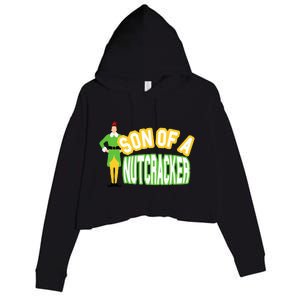 Son Of A Nutcracker Crop Fleece Hoodie