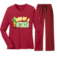 Son Of A Nutcracker Women's Long Sleeve Flannel Pajama Set 