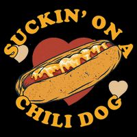 Suckin On A Chili Dog Foodie Funny Bucket Hat