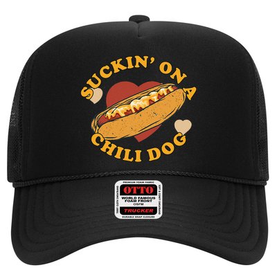 Suckin On A Chili Dog Foodie Funny Hat