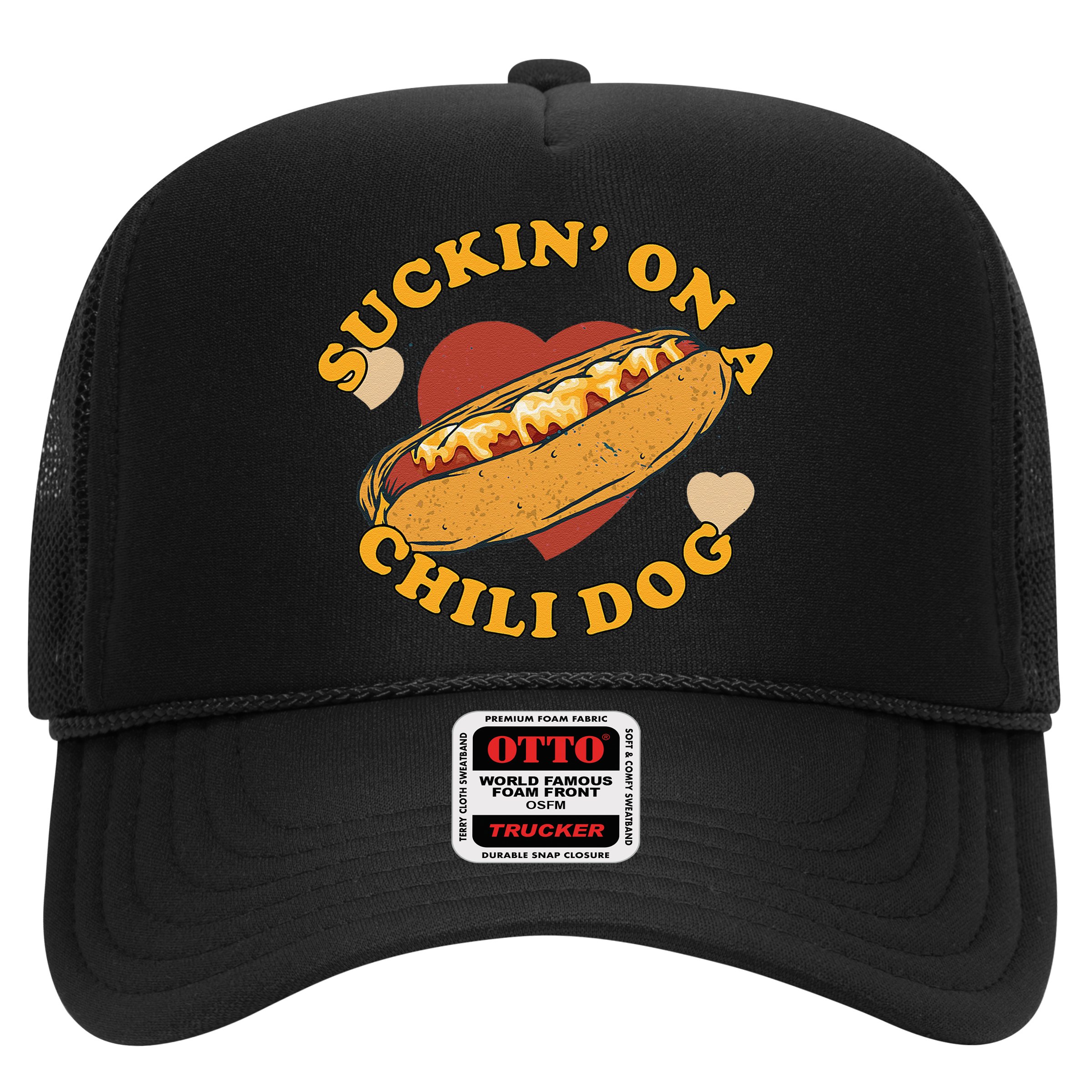 Suckin On A Chili Dog Foodie Funny Hat