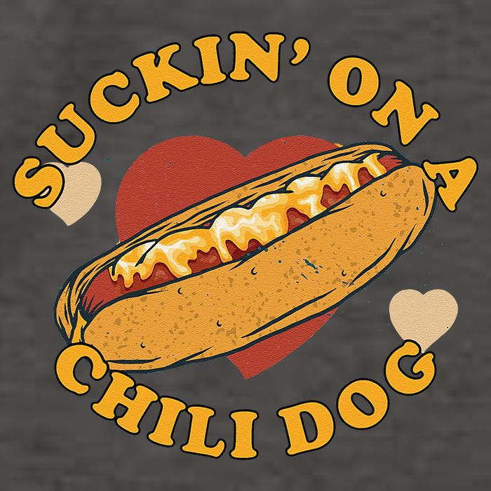 Suckin On A Chili Dog Foodie Funny Vector Backpack