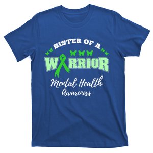 Sister Of A Warrior Tal Health Awareness Funny Gift T-Shirt