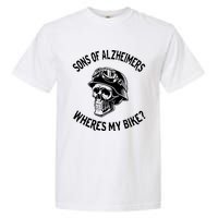 Sonz Of Alzheimers Wheres My Bike Garment-Dyed Heavyweight T-Shirt