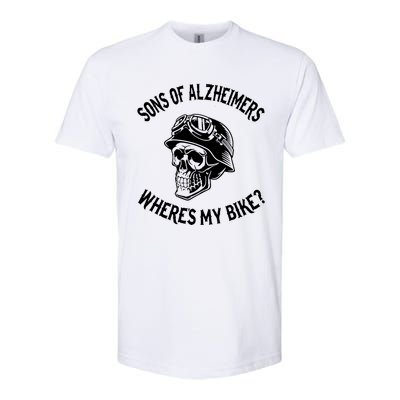 Sonz Of Alzheimers Wheres My Bike Softstyle CVC T-Shirt