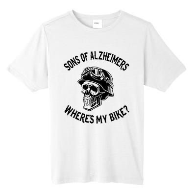 Sonz Of Alzheimers Wheres My Bike Tall Fusion ChromaSoft Performance T-Shirt