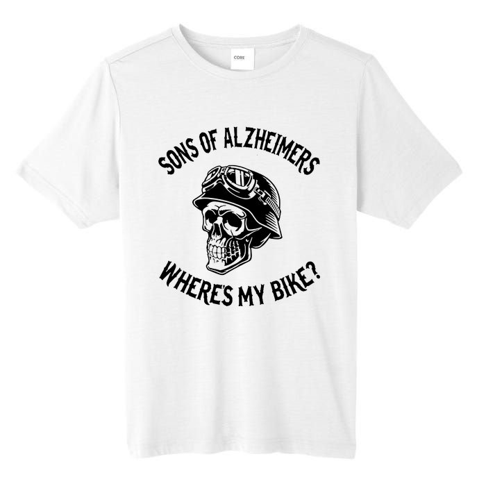 Sonz Of Alzheimers Wheres My Bike Tall Fusion ChromaSoft Performance T-Shirt