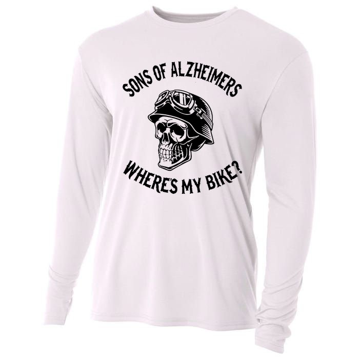 Sonz Of Alzheimers Wheres My Bike Cooling Performance Long Sleeve Crew