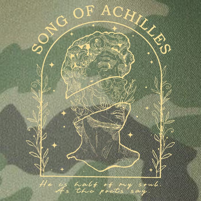 Song Of Achilles He Is Half Of My Soul As The Poets Say Legacy Tie Dye Trucker Hat