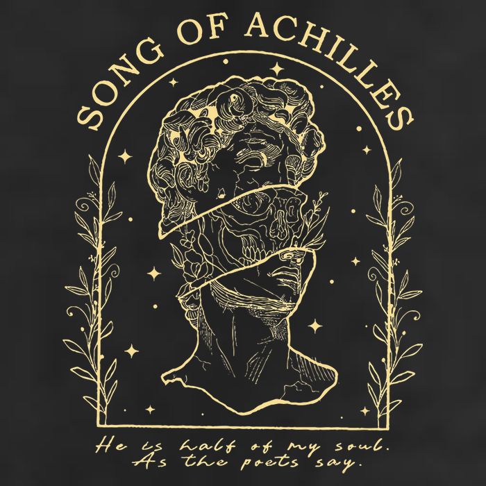Song Of Achilles He Is Half Of My Soul As The Poets Say 7 Panel Mesh Trucker Snapback Hat
