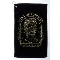 Song Of Achilles He Is Half Of My Soul As The Poets Say Golf Towel