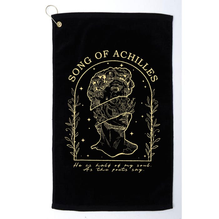Song Of Achilles He Is Half Of My Soul As The Poets Say Golf Towel