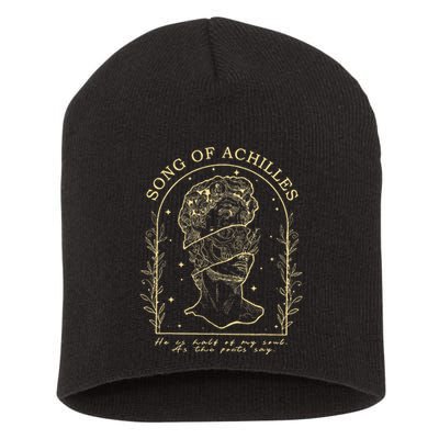 Song Of Achilles He Is Half Of My Soul As The Poets Say Short Acrylic Beanie