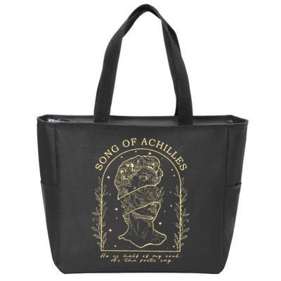 Song Of Achilles He Is Half Of My Soul As The Poets Say Zip Tote Bag