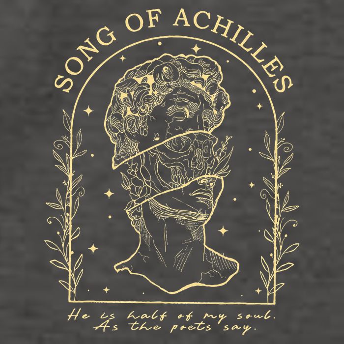 Song Of Achilles He Is Half Of My Soul As The Poets Say Vector Backpack