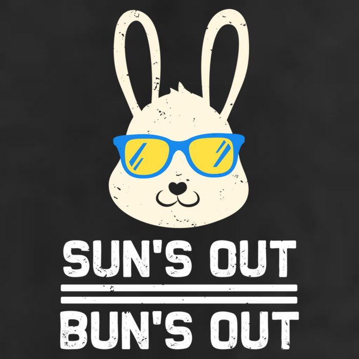 Suns Out Buns Out Funny Bunny Summer Quote Gift Cool Comfort Performance Bucket Hat