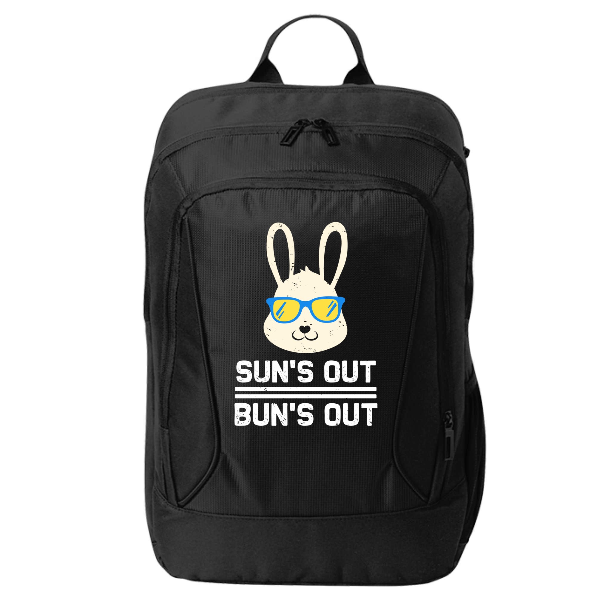 Suns Out Buns Out Funny Bunny Summer Quote Gift City Backpack