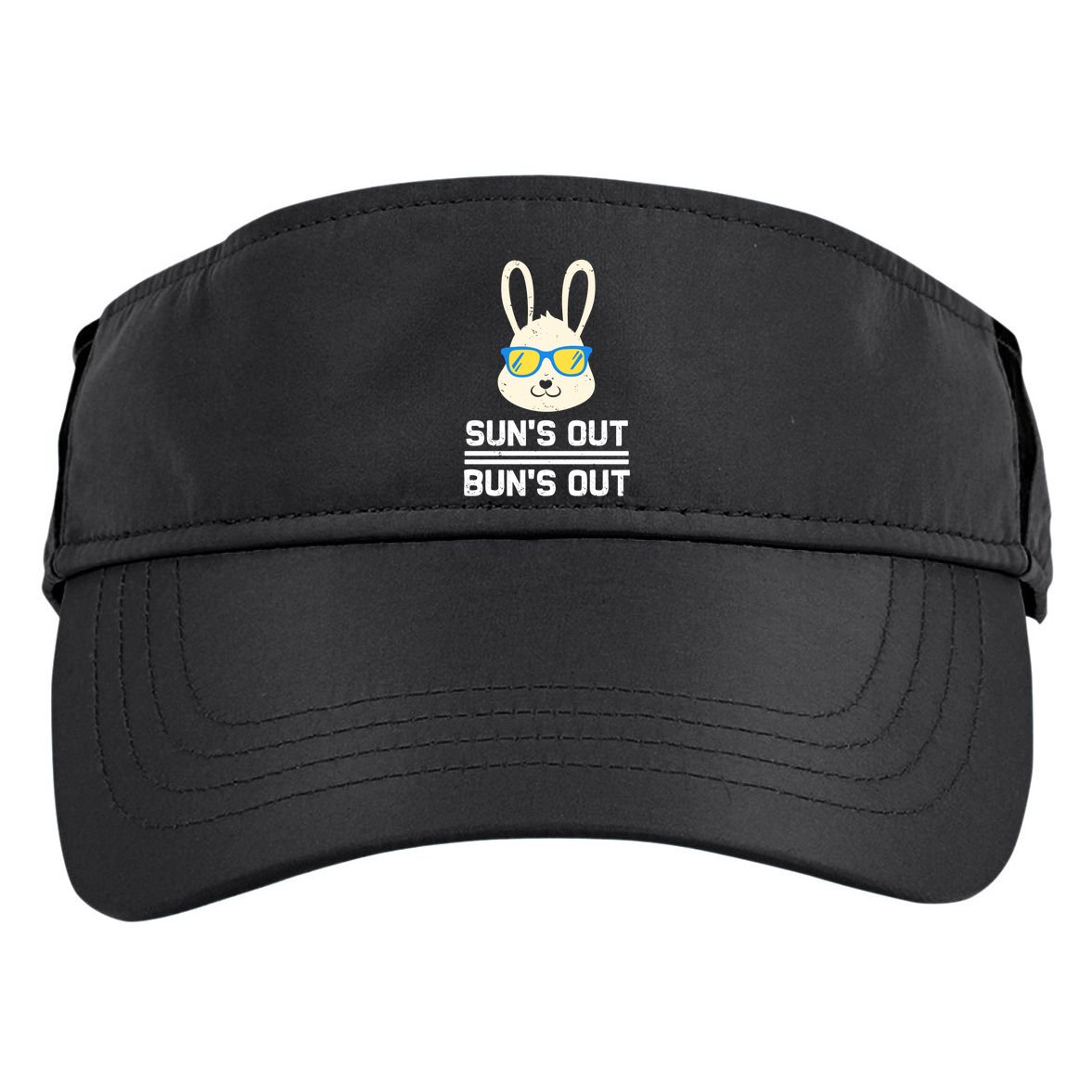 Suns Out Buns Out Funny Bunny Summer Quote Gift Adult Drive Performance Visor