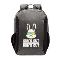 Suns Out Buns Out Funny Bunny Summer Quote Gift Vector Backpack