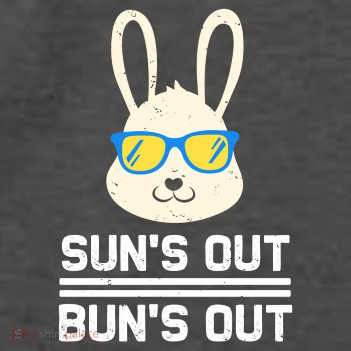 Suns Out Buns Out Funny Bunny Summer Quote Gift Vector Backpack