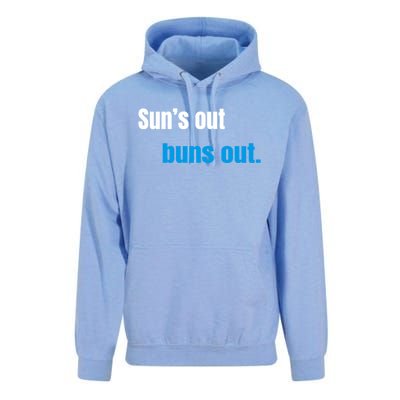 Suns Out Buns Out Meaningful Gift Unisex Surf Hoodie