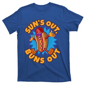 Sun´s Out Buns Out I Fast Food Sausage Hotdogs Food Wiener Gift T-Shirt