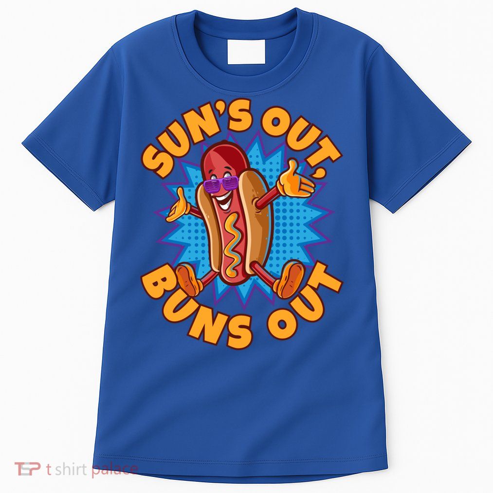 Sun´s Out Buns Out I Fast Food Sausage Hotdogs Food Wiener Gift Tall T-Shirt