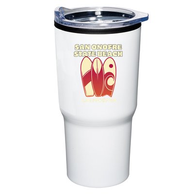 San Onofre Beach California Surfing Vintage Surfboards Tumbler
