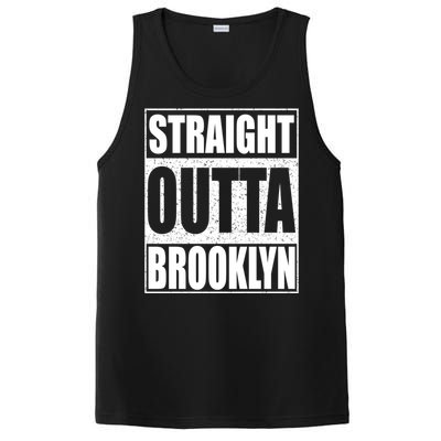 Straight Outta Brooklyn Gift New York Gift PosiCharge Competitor Tank