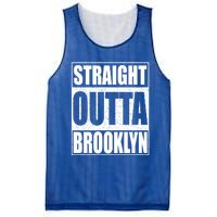 Straight Outta Brooklyn Gift New York Gift Mesh Reversible Basketball Jersey Tank